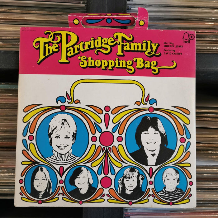 The Partridge Family Starring David Cassidy - Shopping Bag - Vinyl LP. This is a product listing from Released Records Leeds, specialists in new, rare & preloved vinyl records.