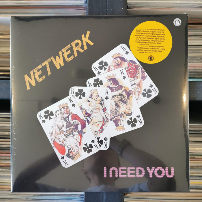 Netwerk - I Need You - Vinyl LP. This is a product listing from Released Records Leeds, specialists in new, rare & preloved vinyl records.