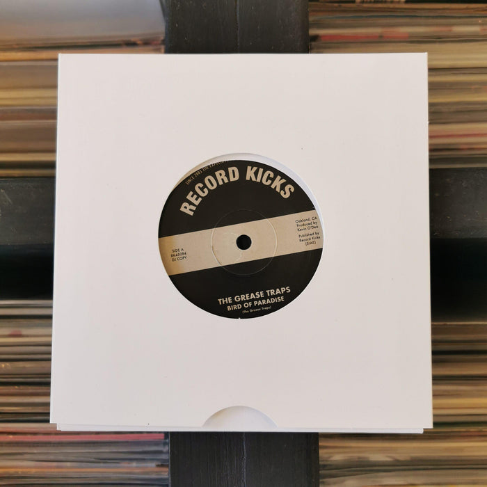The Grease Traps - Bird of Paradise / More and More (and More) - 7" Vinyl. This is a product listing from Released Records Leeds, specialists in new, rare & preloved vinyl records.