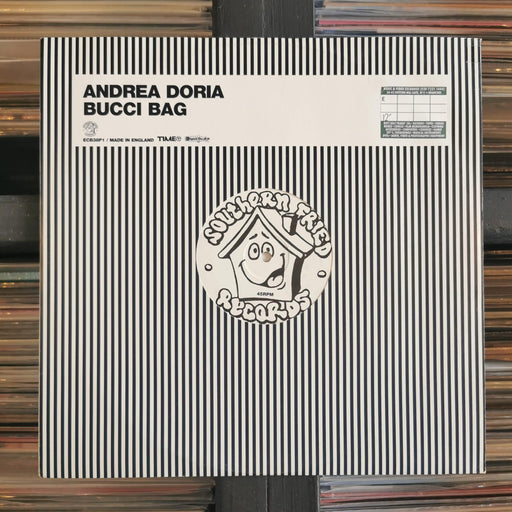 Andrea Doria – Bucci Bag - 12" Vinyl. This is a product listing from Released Records Leeds, specialists in new, rare & preloved vinyl records.