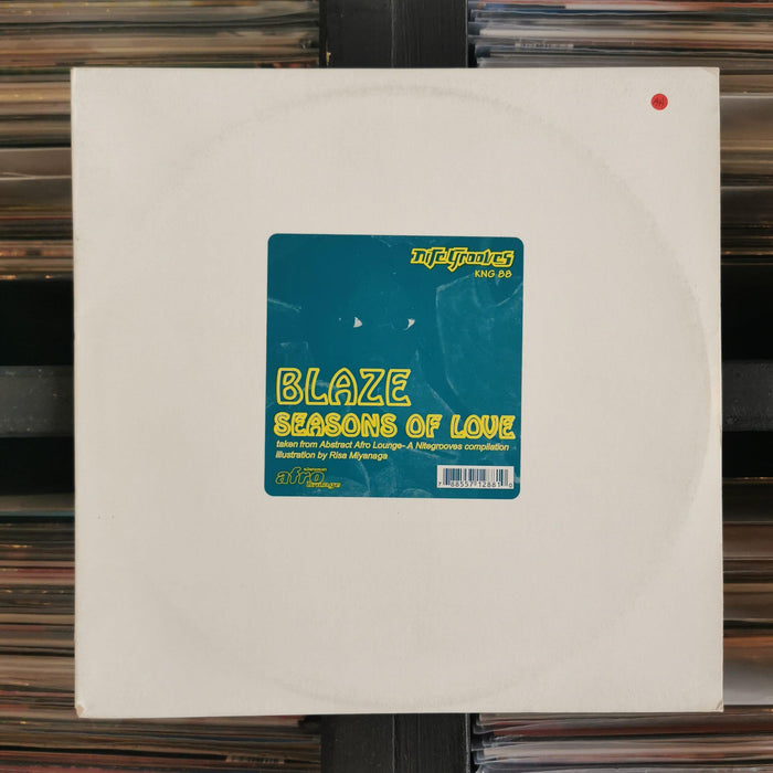 Blaze - Seasons Of Love - 12" Vinyl. This is a product listing from Released Records Leeds, specialists in new, rare & preloved vinyl records.