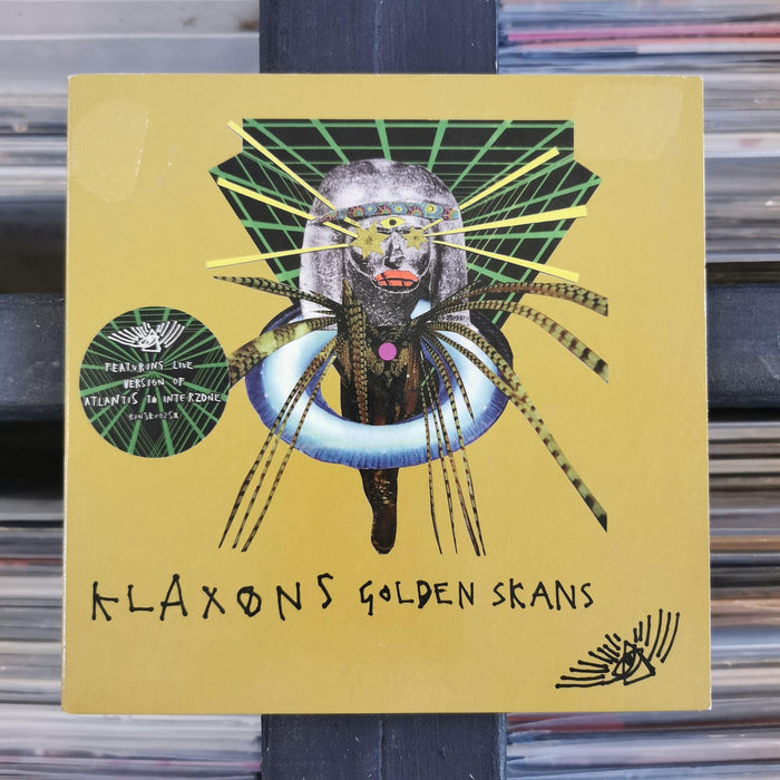 Klaxons - Golden Skans - 7" Vinyl. This is a product listing from Released Records Leeds, specialists in new, rare & preloved vinyl records.