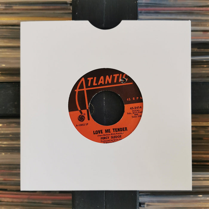 Percy Sledge - Love Me Tender - 7" Vinyl. This is a product listing from Released Records Leeds, specialists in new, rare & preloved vinyl records.