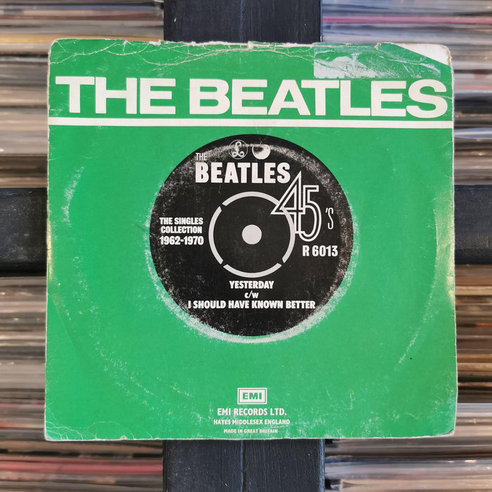The Beatles - Yesterday - 7" Vinyl. This is a product listing from Released Records Leeds, specialists in new, rare & preloved vinyl records.