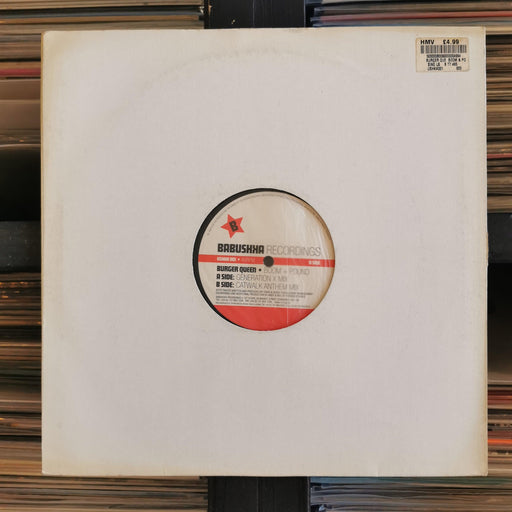 Burger Queen - Boom + Pound - 12" Vinyl. This is a product listing from Released Records Leeds, specialists in new, rare & preloved vinyl records.