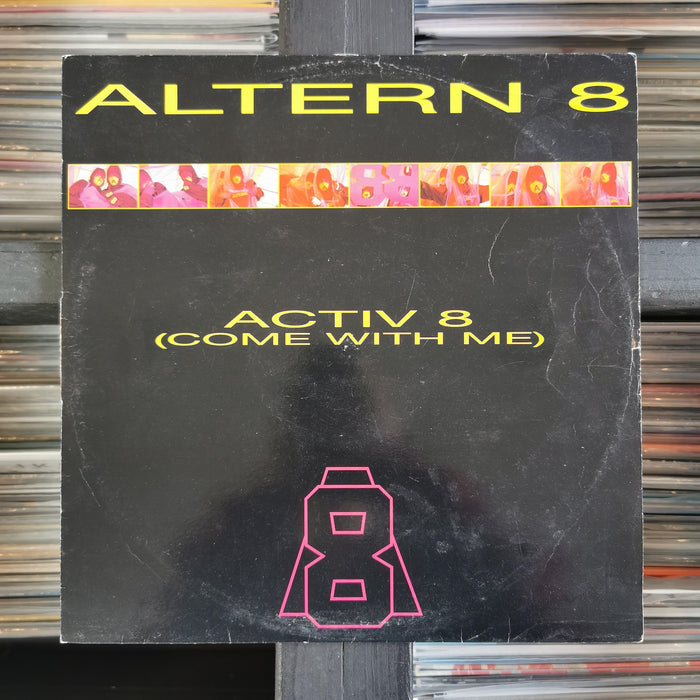 Altern 8 - Activ 8 (Come With Me) - 12" Vinyl. This is a product listing from Released Records Leeds, specialists in new, rare & preloved vinyl records.