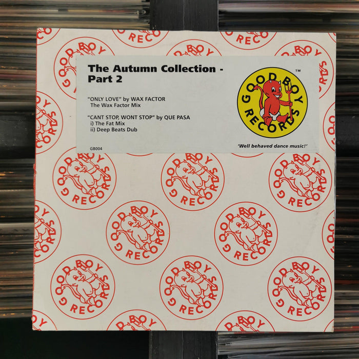 Wax Factor / Que Pasa - The Autumn Collection - Part 2 - 12" Vinyl. This is a product listing from Released Records Leeds, specialists in new, rare & preloved vinyl records.