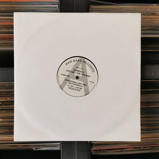Ambience - (We Are) The Adored - 12" Vinyl. This is a product listing from Released Records Leeds, specialists in new, rare & preloved vinyl records.