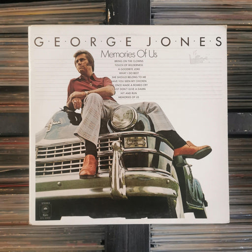 George Jones - Memories Of Us - Vinyl LP. This is a product listing from Released Records Leeds, specialists in new, rare & preloved vinyl records.