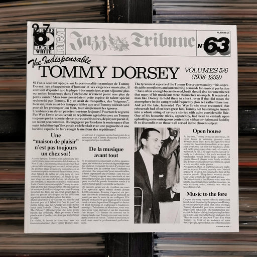 Tommy Dorsey - The Indispensable Tommy Dorsey Volumes 5/6 (1938-1939) - 2 X Vinyl LP