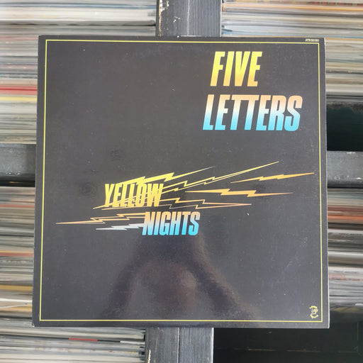 Five Letters - Yellow Nights - Vinyl LP. This is a product listing from Released Records Leeds, specialists in new, rare & preloved vinyl records.