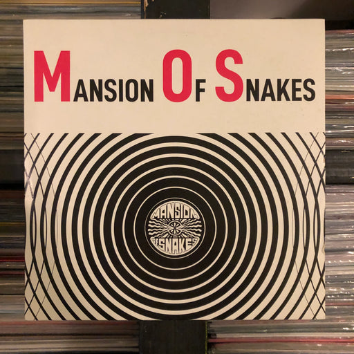 Mansion Of Snakes - M.O.S. - Vinyl LP 07.01.23. This is a product listing from Released Records Leeds, specialists in new, rare & preloved vinyl records.