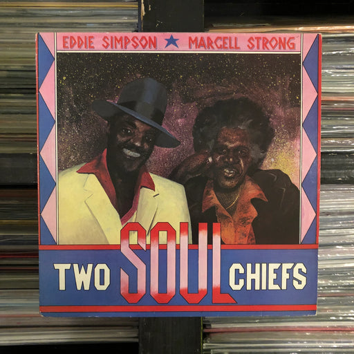 Eddie Simpson, Marcell Strong - Two Soul Chiefs - Vinyl LP 07.01.23. This is a product listing from Released Records Leeds, specialists in new, rare & preloved vinyl records.