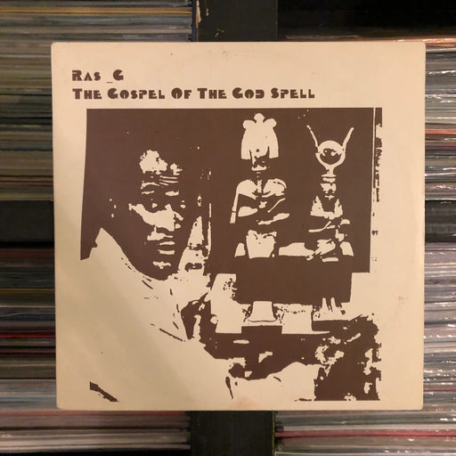 Ras _G - The Gospel Of The God Spell - Vinyl LP 07.01.23. This is a product listing from Released Records Leeds, specialists in new, rare & preloved vinyl records.