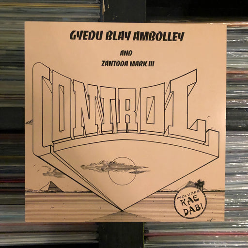 Gyedu Blay Ambolley & Zantoda Mark III - Control - Vinyl LP 07.01.23. This is a product listing from Released Records Leeds, specialists in new, rare & preloved vinyl records.