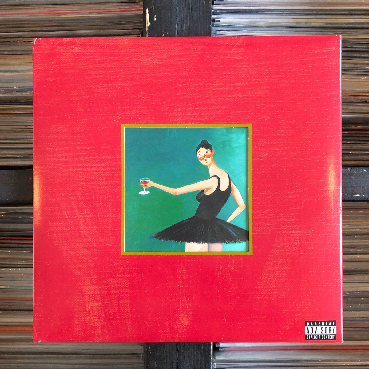 Kanye West My Beautiful Dark Twisted Fantasy 3 X Vinyl Lp 2010 Iss