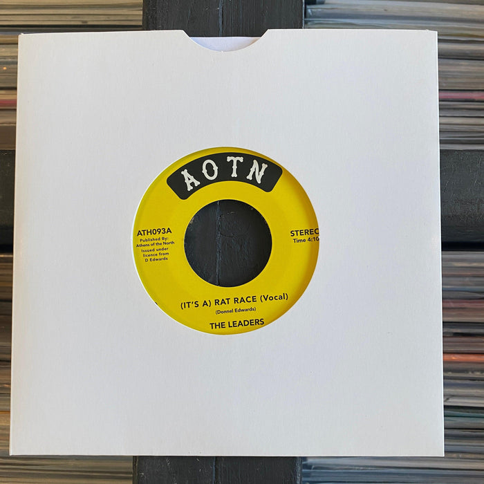 The Leaders - (It's A) Rat Race (Vocal) - 7" Vinyl. This is a product listing from Released Records Leeds, specialists in new, rare & preloved vinyl records.