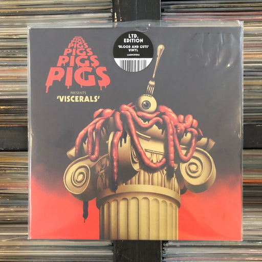 Pigs Pigs Pigs Pigs Pigs Pigs Pigs - Viscerals - Vinyl LP 04.02.23 Red Marbled . This is a product listing from Released Records Leeds, specialists in new, rare & preloved vinyl records.