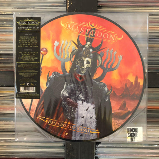 Mastodon - Emperor Of Sand - Picture Disc 04.02.23. This is a product listing from Released Records Leeds, specialists in new, rare & preloved vinyl records.
