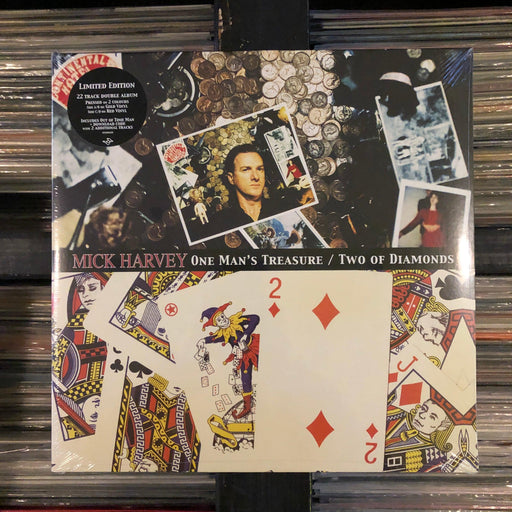 Mick Harvey - One Man's Treasure / Two Of Diamonds - 2 x Vinyl LP. This is a product listing from Released Records Leeds, specialists in new, rare & preloved vinyl records.
