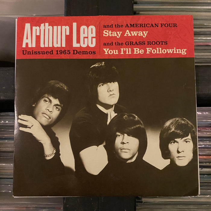 Arthur Lee & The American Four / Arthur Lee & The Grass Roots - Stay Away / You I'll Be Following - 7" Vinyl. This is a product listing from Released Records Leeds, specialists in new, rare & preloved vinyl records.