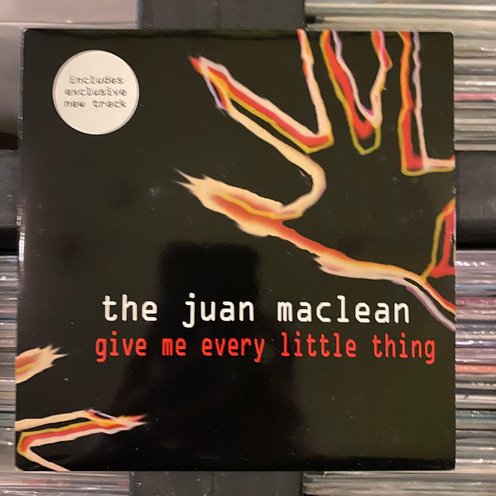 The Juan MacLean - Give Me Every Little Thing - 7" Vinyl. This is a product listing from Released Records Leeds, specialists in new, rare & preloved vinyl records.