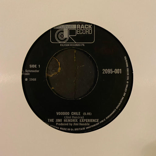 The Jimi Hendrix Experience - Voodoo Chile - 7" Vinyl. This is a product listing from Released Records Leeds, specialists in new, rare & preloved vinyl records.