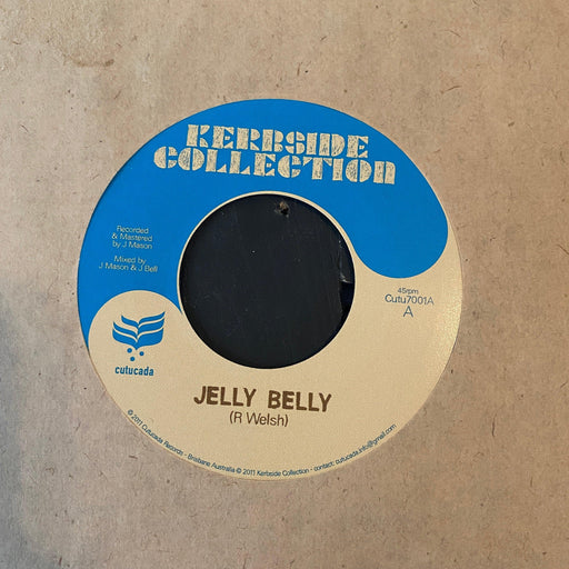 Kerbside Collection - Jelly Belly / Night In Tunisia - 7". This is a product listing from Released Records Leeds, specialists in new, rare & preloved vinyl records.
