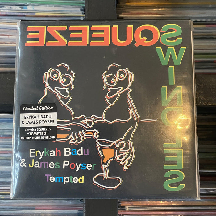 Erykah Badu & James Poyser - Tempted - 7". This is a product listing from Released Records Leeds, specialists in new, rare & preloved vinyl records.