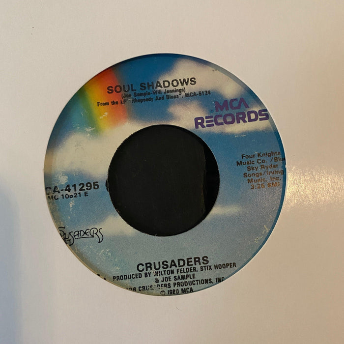 Crusaders - Soul Shadows - 7". This is a product listing from Released Records Leeds, specialists in new, rare & preloved vinyl records.