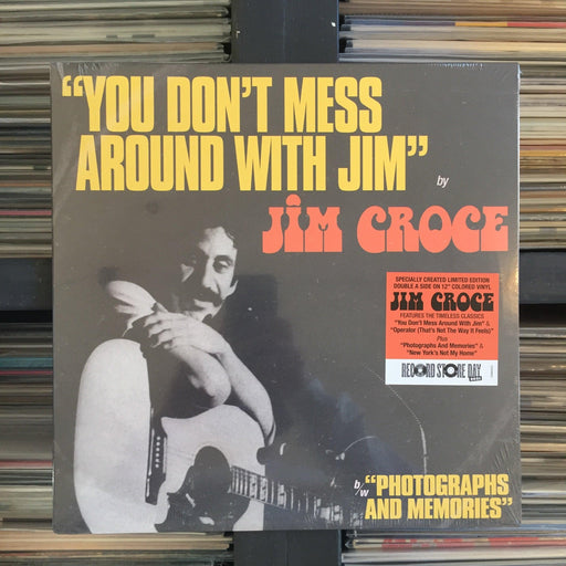 Jim Croce - You Don't Mess Around With Jim // Operator (That's Not The Way It Feels) 12". This is a product listing from Released Records Leeds, specialists in new, rare & preloved vinyl records.