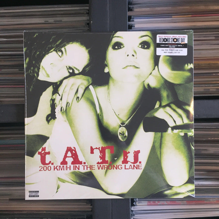 t.A.T.u. - 200 KM/H In the Wrong Lane - Vinyl LP. This is a product listing from Released Records Leeds, specialists in new, rare & preloved vinyl records.