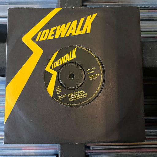 David Bendeth - Feel The Real - 7" Vinyl. This is a product listing from Released Records Leeds, specialists in new, rare & preloved vinyl records.