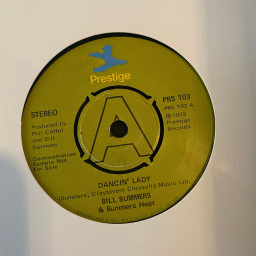 Bill Summers & Summers Heat - Dancin' Lady - 7" Vinyl. This is a product listing from Released Records Leeds, specialists in new, rare & preloved vinyl records.