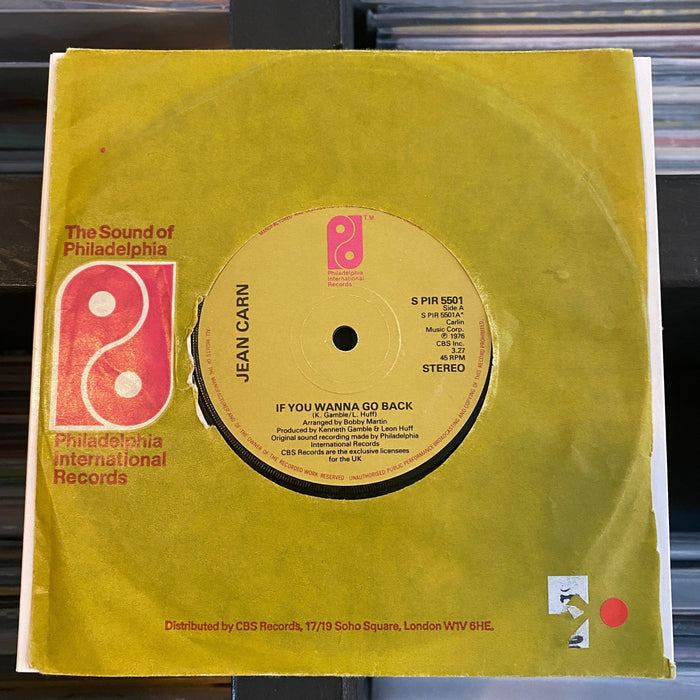 Jean Carn - If You Wanna Go Back - 7" Vinyl. This is a product listing from Released Records Leeds, specialists in new, rare & preloved vinyl records.