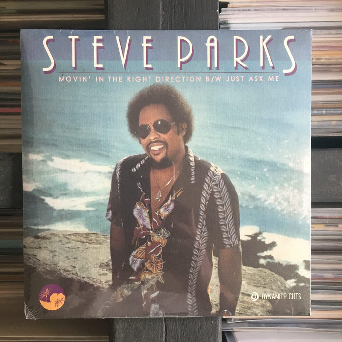 Steve Parks - Movin In The Right Direction C/W Just Ask Me - 7" Vinyl. This is a product listing from Released Records Leeds, specialists in new, rare & preloved vinyl records.