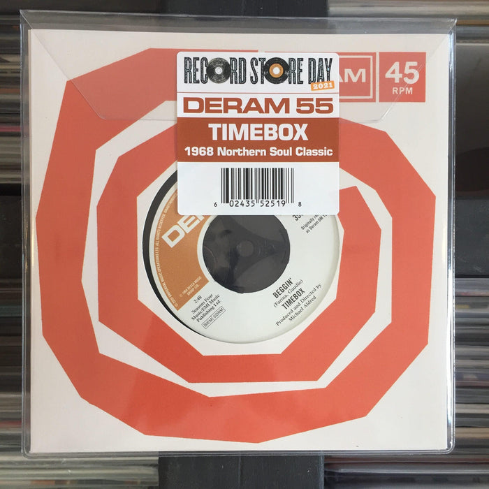 Timebox - ‘Beggin’’ b/w ‘Girl Don’t Make Me Wait’ - 7" RSD 2021. This is a product listing from Released Records Leeds, specialists in new, rare & preloved vinyl records.