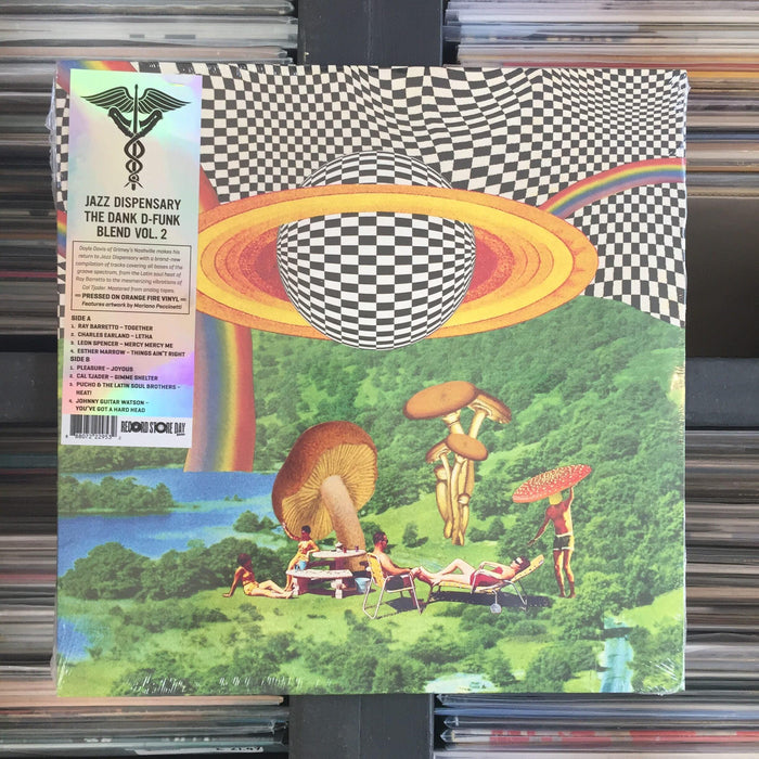 Various Artists - Jazz Dispensary: The Dank D-Funk Blend, Vol. 2 - Vinyl LP. This is a product listing from Released Records Leeds, specialists in new, rare & preloved vinyl records.