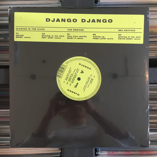 Django Django - The Glowing In The Dark Remixes - 12" Vinyl - RSD 2021. This is a product listing from Released Records Leeds, specialists in new, rare & preloved vinyl records.