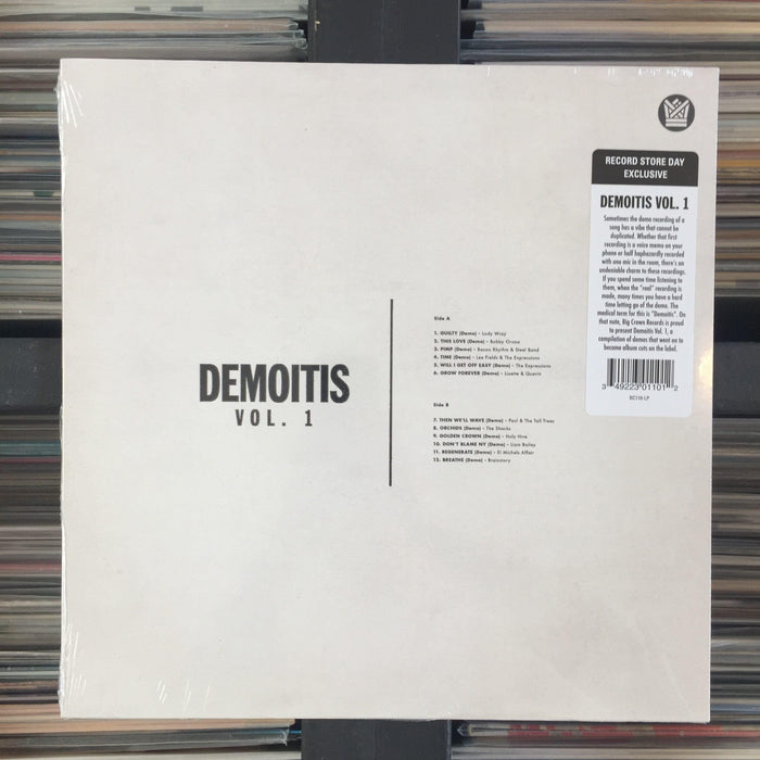 Various Artists - Demoitis Volume 1 - Vinyl LP. This is a product listing from Released Records Leeds, specialists in new, rare & preloved vinyl records.