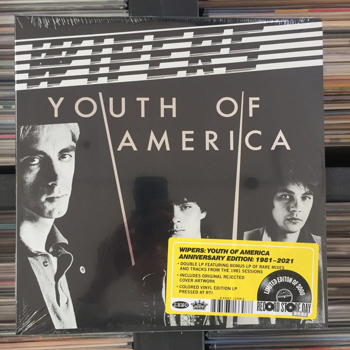 Wipers - Youth Of America (Anniversary Edition: 1981-2021) - 2 x Vinyl LP - RSD 2021. This is a product listing from Released Records Leeds, specialists in new, rare & preloved vinyl records.