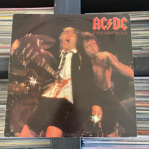 AC/DC - If You Want Blood You've Got It - Vinyl LP. This is a product listing from Released Records Leeds, specialists in new, rare & preloved vinyl records.