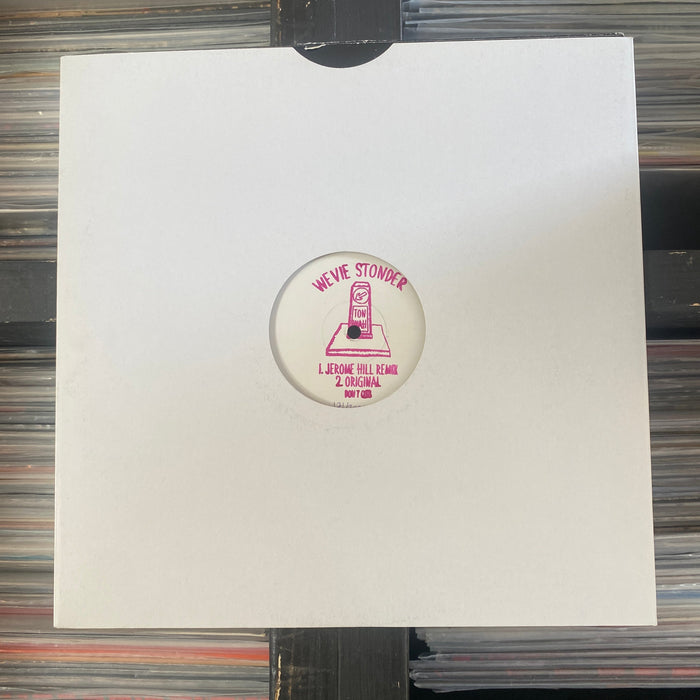 Wevie Stonder - Ton Wah (Jerome Hill Remix & Original) - 12" Vinyl - 23.09.32