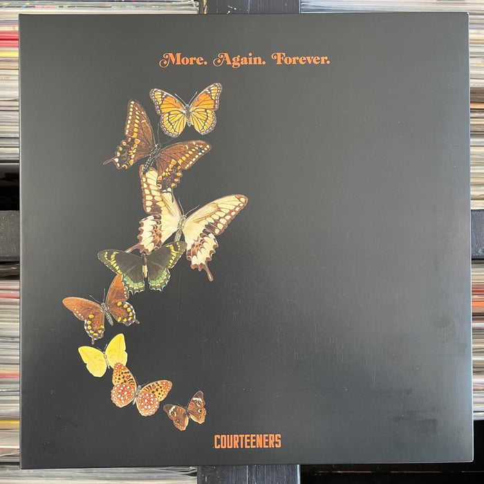 The Courteeners - More. Again. Forever. - Clear Vinyl LP 09.06.23. This is a product listing from Released Records Leeds, specialists in new, rare & preloved vinyl records.