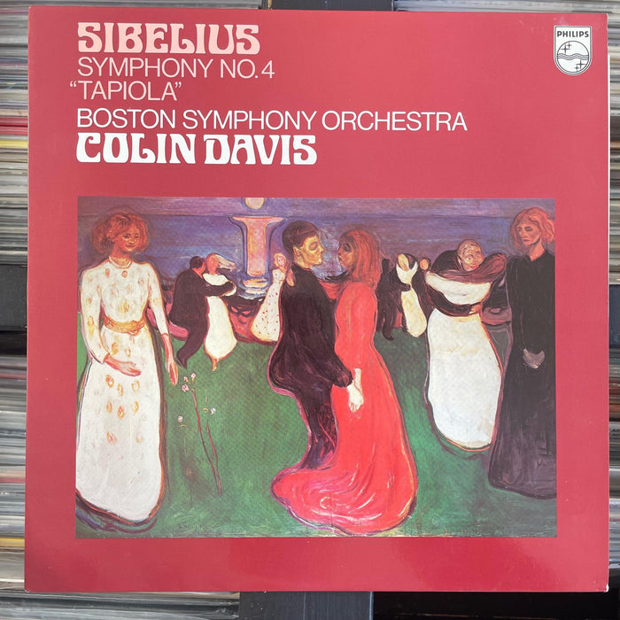 Sibelius - Boston Symphony Orchestra, Colin Davis - Symphony No. 4 / "Tapiola" - Vinyl LP 10.06.23. This is a product listing from Released Records Leeds, specialists in new, rare & preloved vinyl records.