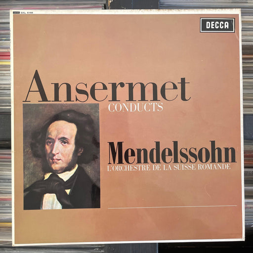 Ansermet, Mendelssohn, L'Orchestre De La Suisse Romande - Ansermet Conducts Mendelssohn - Vinyl LP 10.06.23. This is a product listing from Released Records Leeds, specialists in new, rare & preloved vinyl records.