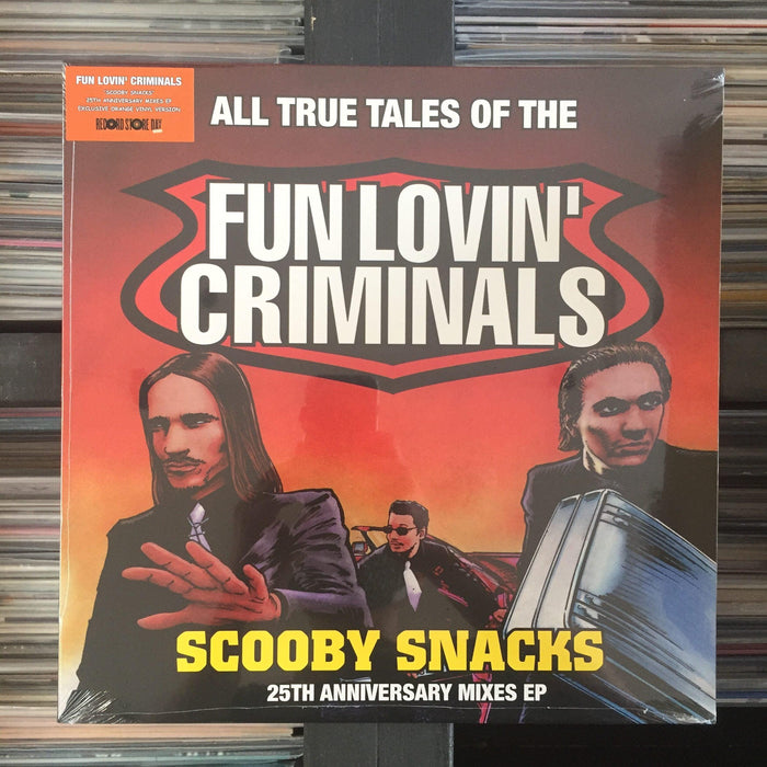 Fun Lovin' Criminals - Scooby Snacks - 12" Vinyl. This is a product listing from Released Records Leeds, specialists in new, rare & preloved vinyl records.