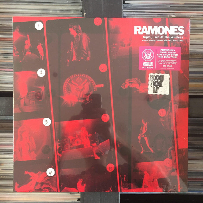 Ramones - Triple J Live at the Wireless - Vinyl LP 180g Vinyl. This is a product listing from Released Records Leeds, specialists in new, rare & preloved vinyl records.