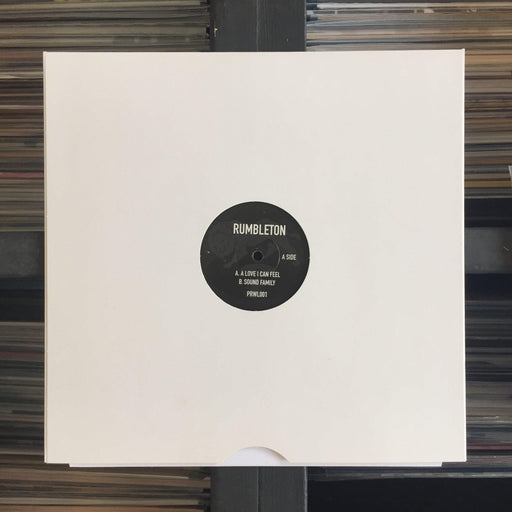Rumbleton - A Love I Can Feel / Sound Family - 12" Vinyl. This is a product listing from Released Records Leeds, specialists in new, rare & preloved vinyl records.