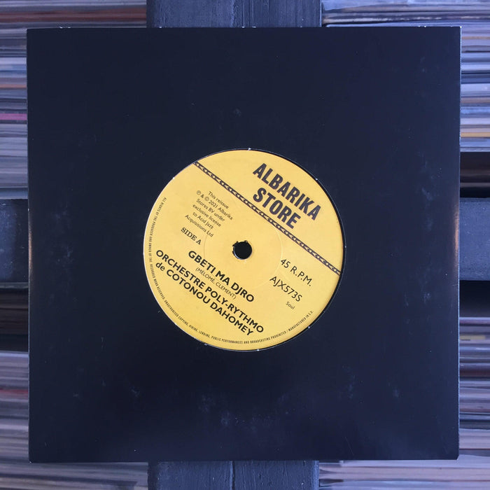 Orchestre-Poly-Rythmo de Cotonou-Dahomey - Gbeti Ma Djro / Angelina II - 7". This is a product listing from Released Records Leeds, specialists in new, rare & preloved vinyl records.